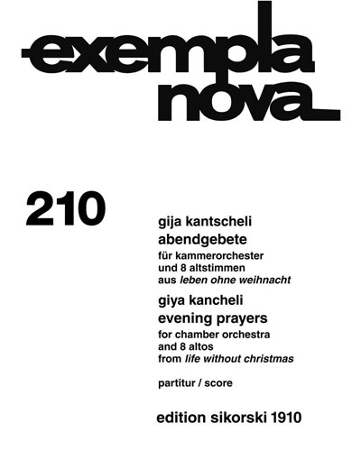 Evening Prayers — 坎切利