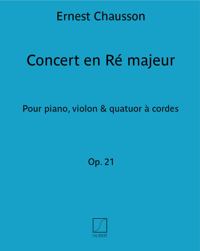 Concerto in D major, op. 21 — 肖松