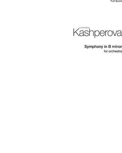 Symphony in B minor — Leokadiya Kashperova