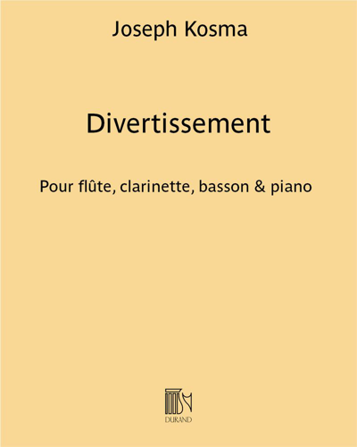 Divertissement — Joseph Kosma