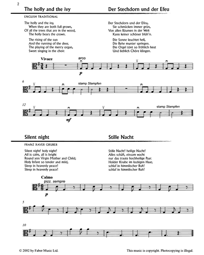 Carol Stringfest Selection — Mary Cohen