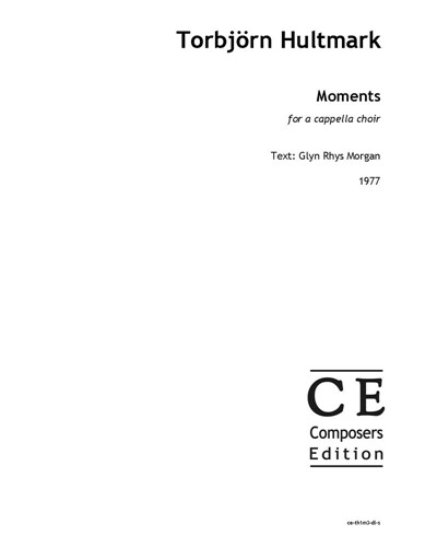Moments — Torbjörn Hultmark