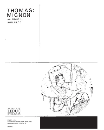Romance de mignon — 安布鲁瓦兹·托马