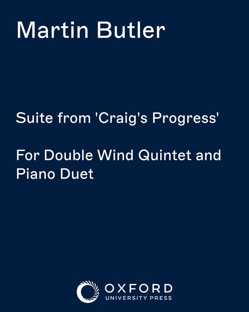 Suite from 'Craig's Progress' — Martin Butler