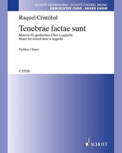 Tenebrae factae sunt — Raquel Cristóbal