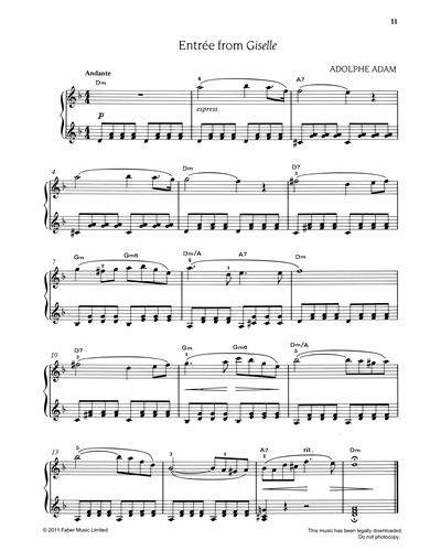 Entrée (from 'Giselle') — 阿道夫·亚当