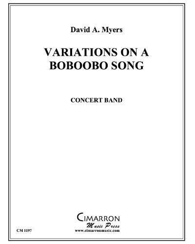 Variations on a Boboobo Song — David Myers