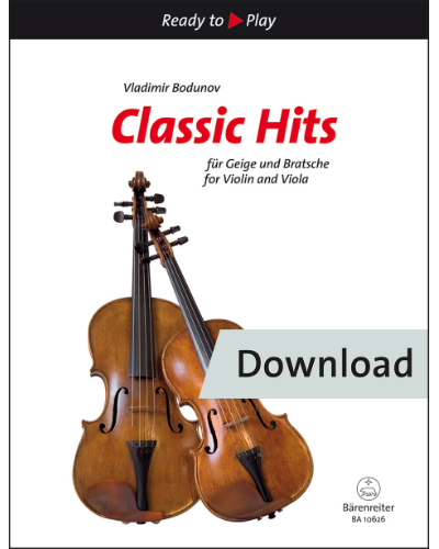 Classic Hits for Violin and Viola — Various