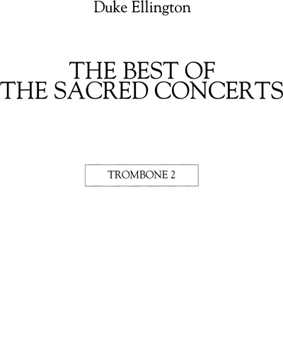 The Best of the Sacred Concerts — 艾灵顿公爵