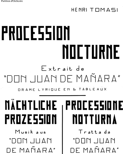 Procession Nocturne — Henri Tomasi
