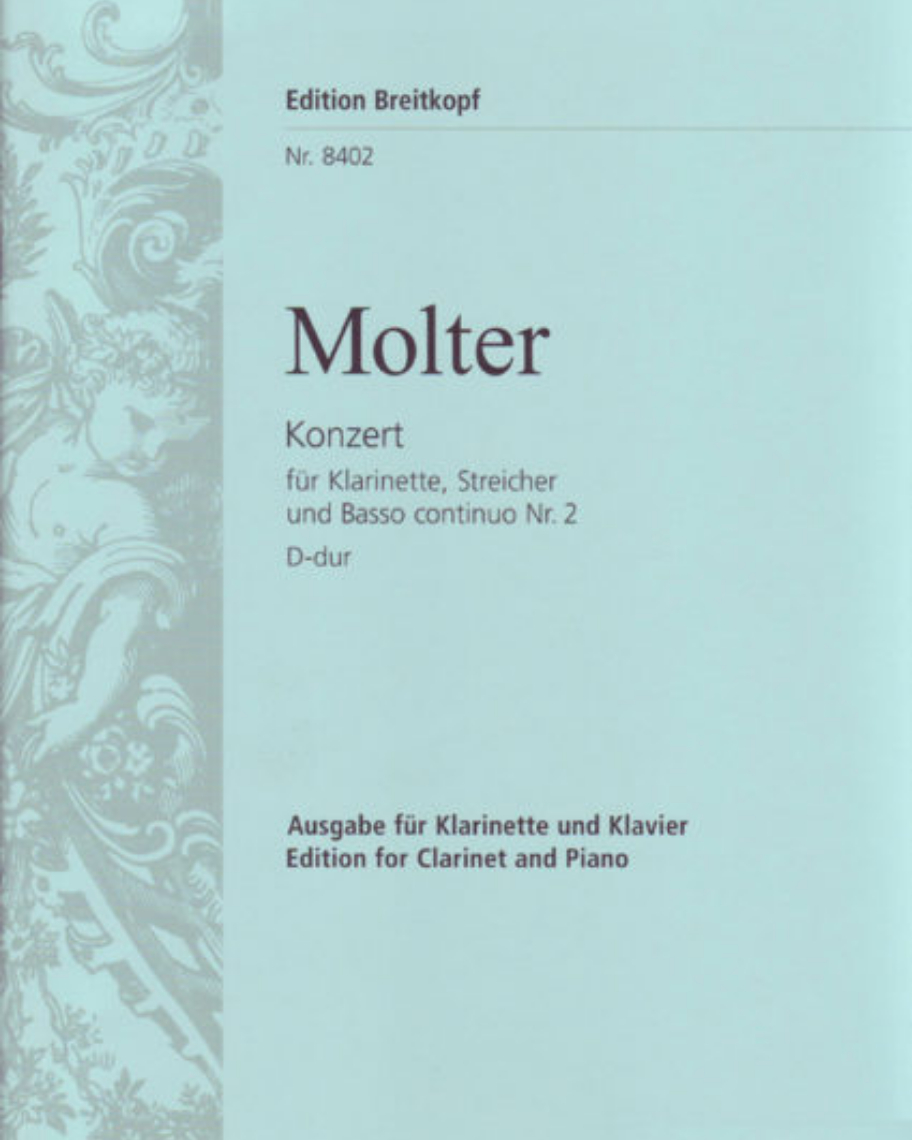 Klarinettenkonzert Nr. 2 D-dur — Johann Melchior Molter