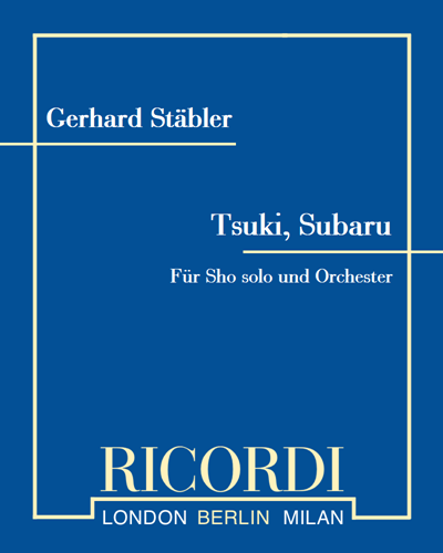 Tsuki, Subaru — Gerhard Stäbler