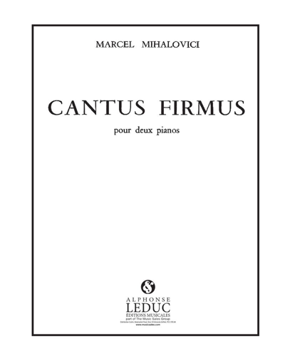 Cantus firmus, op. 97 — Marcel Mihalovici