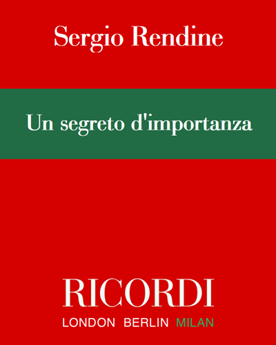 Un segreto d'importanza — Sergio Rendine
