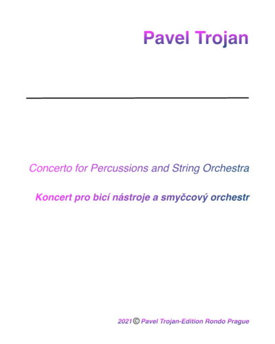 Concerto, op. 35 — Pavel Trojan