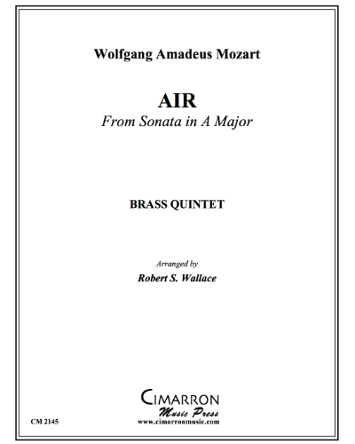 Air (from 'Sonata in A major, K. 331') — Wolfgang Amadeus Mozart