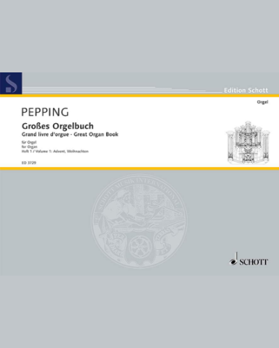 Great Organ Book — Ernst Pepping