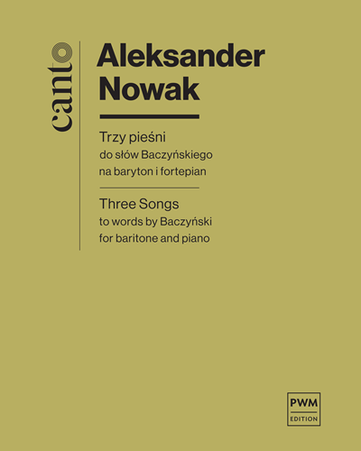 Three Songs — Aleksander Nowak
