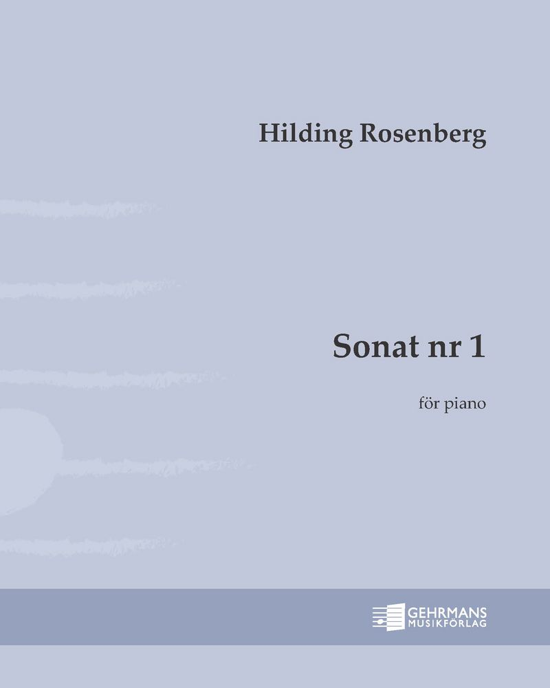 Sonata No. 1 — Hilding Rosenberg