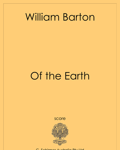 Of the Earth — William Barton