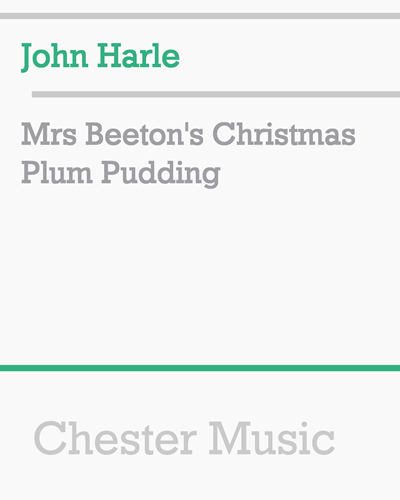 Mrs Beeton's Christmas Plum Pudding — John Harle