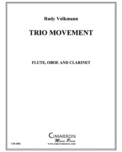 Trio Movement — Rudy Volkmann