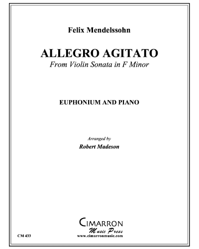 Allegro Agitato (from 'Violin Sonata in F minor') — 门德尔松