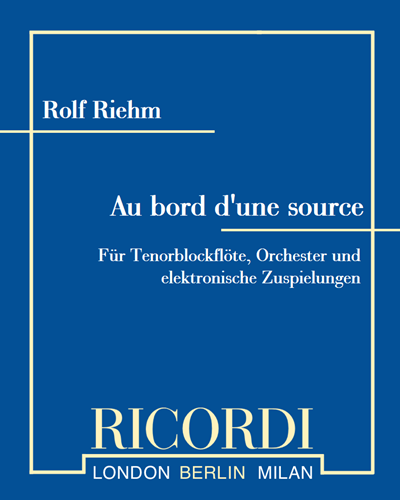 Au bord d'une source — Rolf Riehm