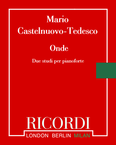 Onde, op. 86 — Mario Castelnuovo-Tedesco