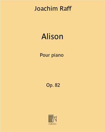 Alison (Waltz in the Viennese Style, from op. 82) — 拉夫