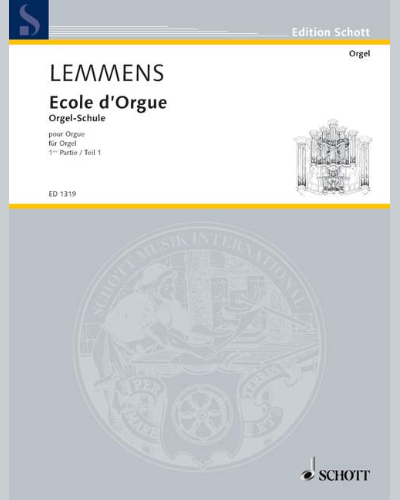 Organ Method — Jaques-Nicolas Lemmens