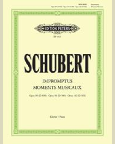 Impromptus & Moments Musicaux — 舒伯特