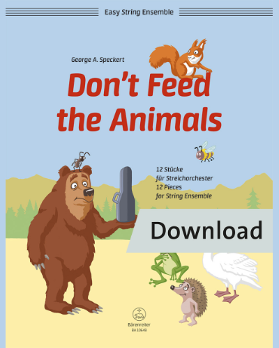 Don't Feed the Animals — George A. Speckert