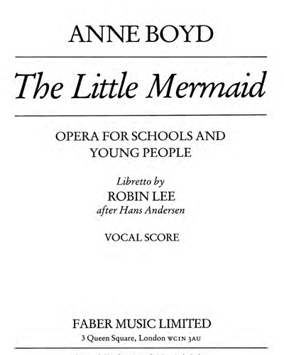 The Little Mermaid — Anne Boyd