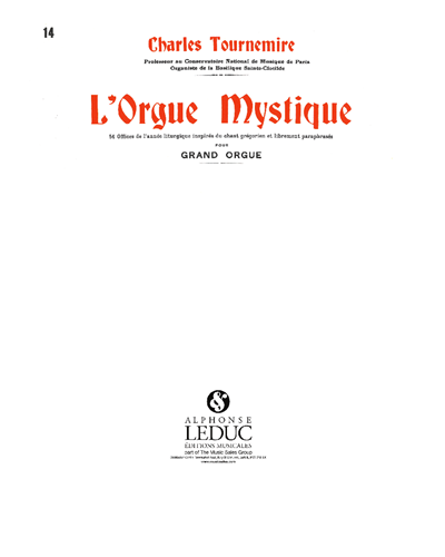 Dominica in Quinquagesima, op. 56 — Charles Tournemire