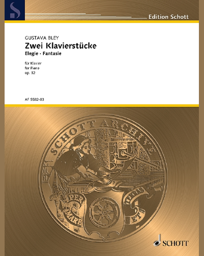Zwei Klavierstücke — Gustava Bley