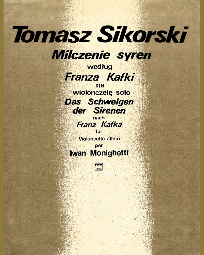 Milczenie Syren — Tomasz Sikorski