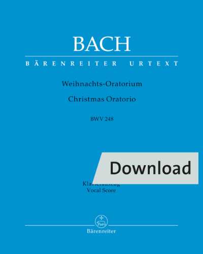 Christmas Oratorio BWV 248 — Johann Sebastian Bach