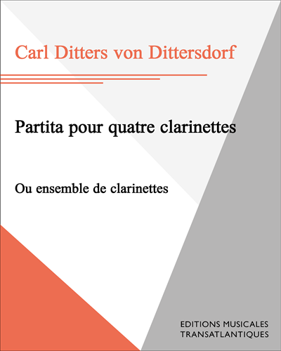 Partita pour quatre clarinettes — 迪特斯多夫