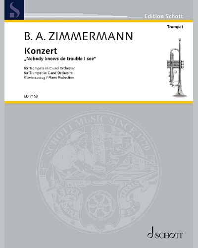 Trumpet Concerto — Bernd Alois Zimmermann