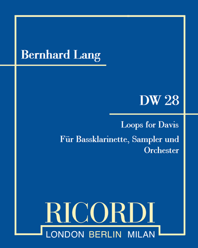 DW 28 "Loops for Davis" — Bernhard Lang