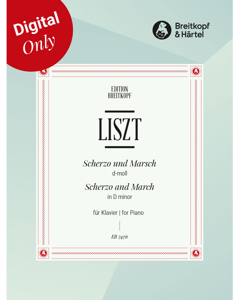 Scherzo and March in D minor — Franz Liszt