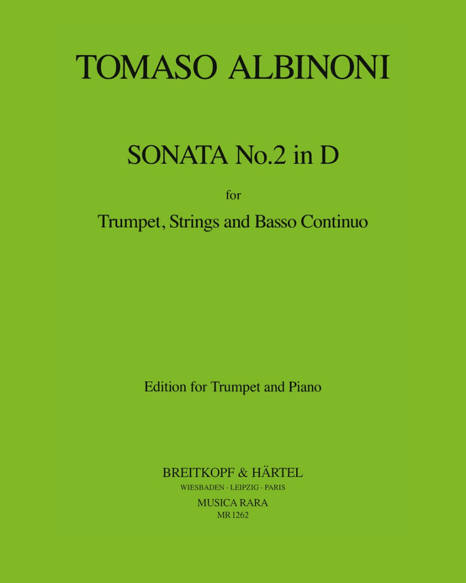 Sonata No. 2 in D major — 阿尔比诺尼