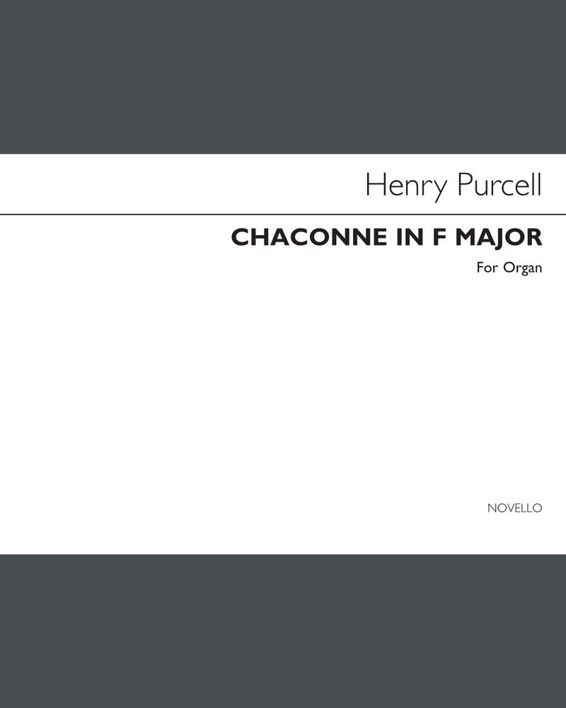 Chaconne in F major — Henry Purcell
