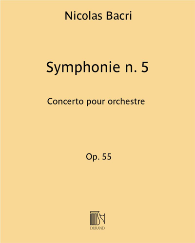 Symphonie n. 5 Op. 55 — 尼古拉·巴克里
