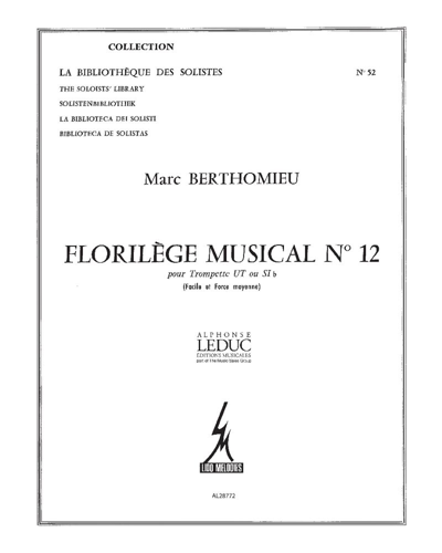 Florilège musical No. 12 — Marc Berthomieu