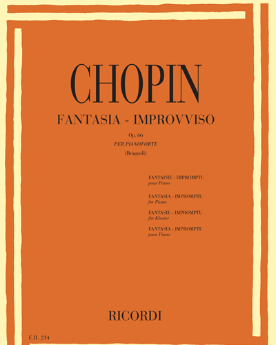 Fantaisie-Impromptu, op. 66 — 肖邦