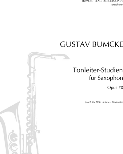 Scale Studies, op. 70 — Gustav Bumcke