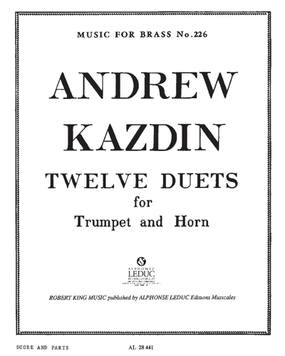 Twelve Duets — Andrew Kazdin