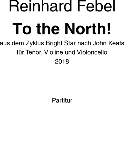To the North! — Reinhard Febel